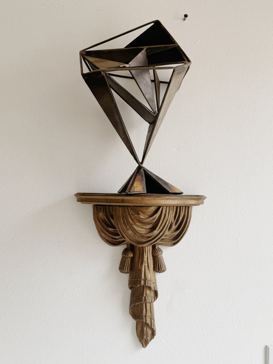 Modernist Iron Sculpture