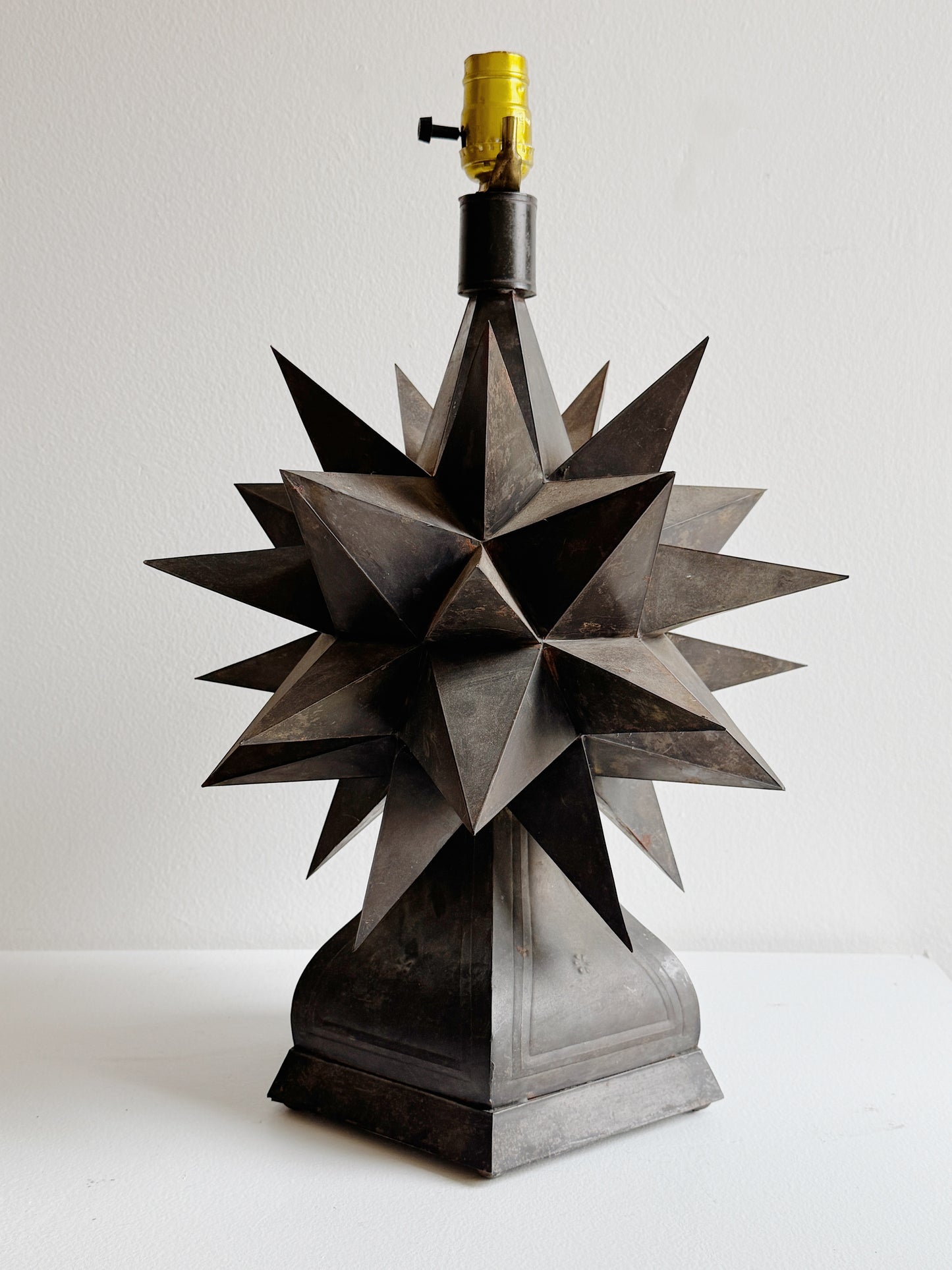 French Brutalist Lamp
