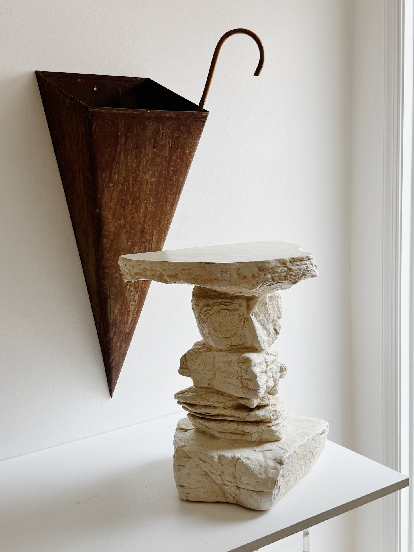 Vintage Trompe L'oeil Table