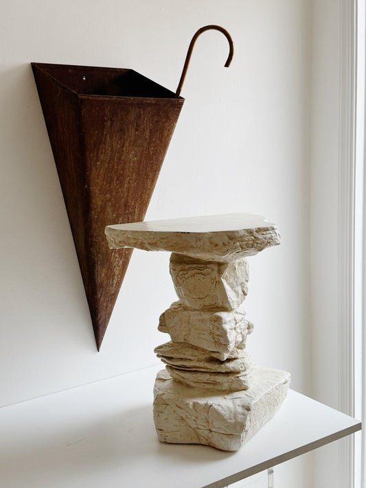 Vintage Trompe L'oeil Table