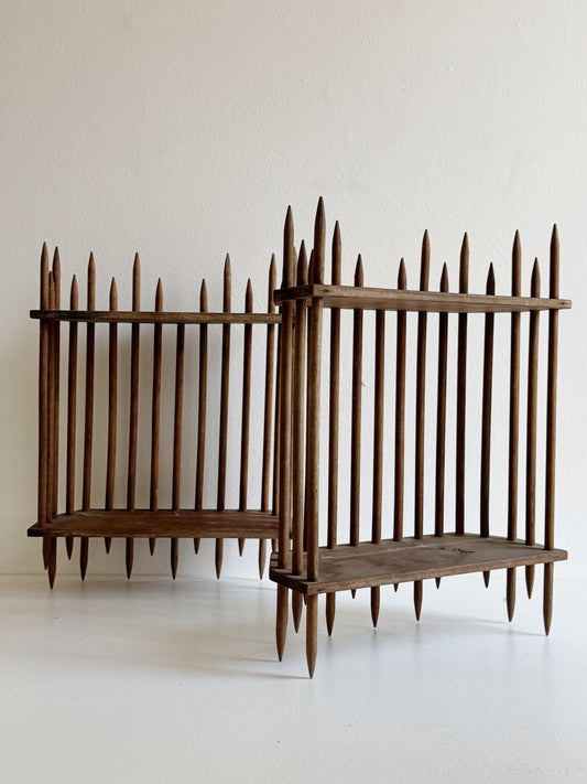 Antique Folk Art Shelves